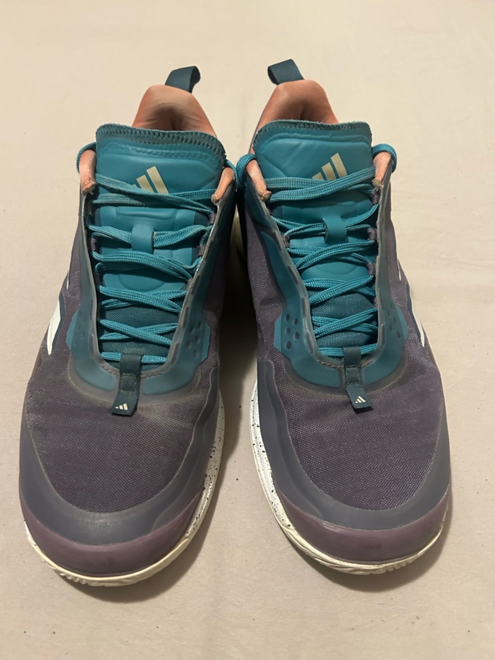 adidas Women’s Sneakers - Teal, Purple & Pink Accents